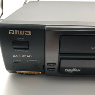 Vintage AIWA HV - FX2000U MTS VCR VHS Player / Recorder 4HEAD Video 2