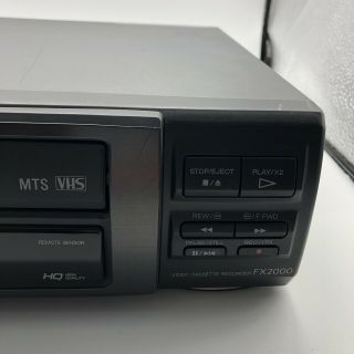 Vintage AIWA HV - FX2000U MTS VCR VHS Player / Recorder 4HEAD Video 3