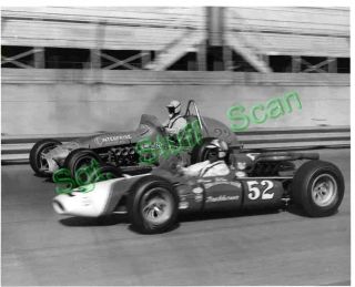 1965 Usac Indy Car Racing Vintage Photo 8 " X10 " Ronnie Duman,  Jim Mcelreath