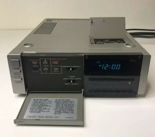 Vintage Sony TT - 2000 Betamax Portable Tuner Timer Unit Powers On 3