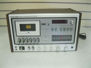 Vintage Craig Model A 2000 Am/fm Stereo Cassette Player