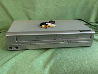 VCR DVD Combo Emerson Model EWD2004 Recorder With Disney Movies Vhs (No Remote) 3