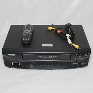 Orion Vr213 Vhs Vcr W/ Remote & A/v Cables - Great