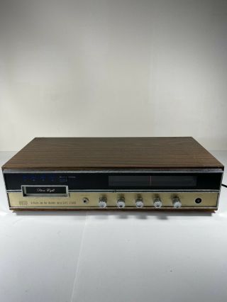 Vintage Ross Am - Fm 45w Stereo Receiver 8 - Track Tape Player Model 6500