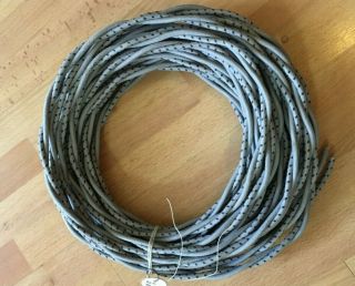 50 Feet 8 Ga Twisted Cloth Covered Stranded Wire Very