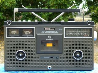 Jvc Nivico 1974 Japan 9475w Mw - Sw1 - Sw2 - Fm Stereo Radio Cassette Recorder Boombox
