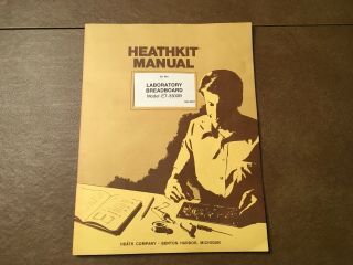 Heathkit Model ET - 3300B Zenith Educational Systems Laboratory Breadboard&Manual 2
