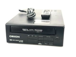 Orion Video Cassette Player Vcr Vhs Remote Model Vp0060