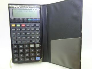 Vintage Casio Fx 4500p Dot Matrix Lcd Calculator