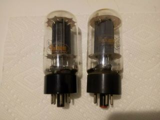 2 X 6l6gb Baldwin Tubes Strong Matched Pair 59 - 30