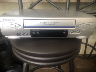Panasonic Vcr Omnivision Pv - V4523s 4 - Head Vhs Player & Recorder (no Remote)