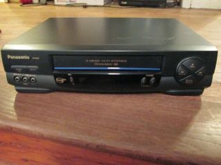 Panasonic Pv - 9451 - Black - Vhs Recorder/player Omnivision - No Remote
