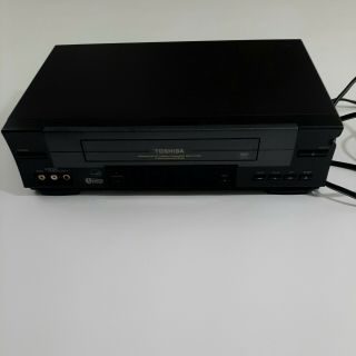 Toshiba W - 528 4 - Head Hi - Fi Video Cassette Recorder Vcr Vhs Player