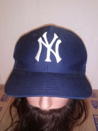 Vintage York Yankees Baseball Cap Hat Mlb 80 