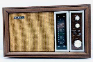 Vintage Sony Am/fm Table Radio Model Tfm 9450w