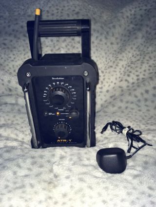 Brookstone Atr - 1.  All Terrain Am/fm Portable Radio With A/c Adapter.  Great