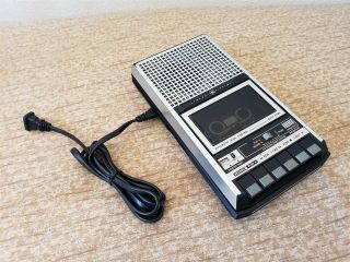 Vintage Ge General Electric 3 - 5152b Portable Cassette Tape Recorder Player