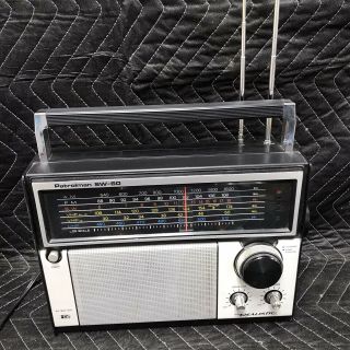 Vintage Radio Shack Realistic Patrolman Sw - 60 Portable Multi Band Am/fm/sw/vhf