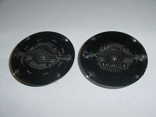 Dynaco 1” Speaker Tweeter Driver Pair Type H - 086 For Model A - 25xl A - 10 A - 25