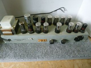 Hammond Organ Amplifier H - Ao - 21194 - Rt - 1 6sn7 Tubes