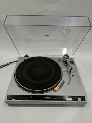 Technics SL - 220 Frequency Generator Servo Automatic Turntables and Dust Covee 2