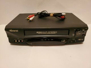 Memorex Vcr Mvr4049 4 Head Hi - Fi Stereo Vhs Player - No Remote
