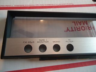 Marantz 2226 Stereo Receiver Parting Out Faceplate Insert Look