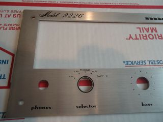 Marantz 2226 Stereo Receiver Parting Out Faceplate Look