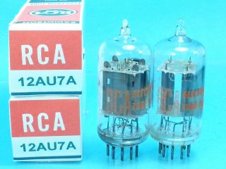 Rca 12au7 A Ecc82 Cleartop Vacuum Tube 1960 