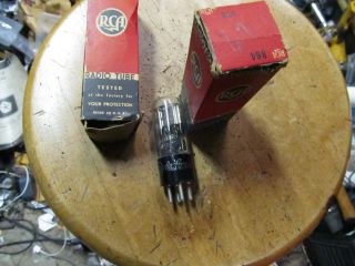 Qty 2 864 Triodes Rca Boxes Rough Tubes Nos $64.  95 Buy It Now