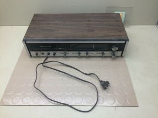Montgomery Ward Airline Am/fm Stereo 8 Track Player