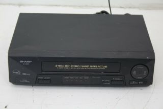 Sharp Vc - H810 Vhs 4 Head Vcr Video Cassette Recorder Player
