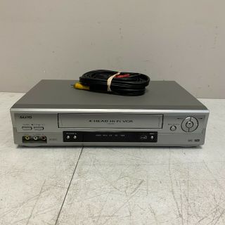 Sanyo Vwm - 900 4 - Head Hi - Fi Video Cassette Recorder Vhs Player (no Remote)