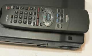 Toshiba M - 672 VCR VHS 4 Head Hi Fi Stereo Video Cassette Recorder Player 3