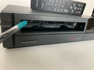 Magnavox VCR VHS Player VR9010AT01 With Remote 2