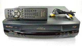 Quasar Panasonic Vhq - 940 4 - Head Vcr Vhs Player Recorder W/ Remote Cables