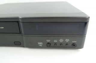 Zenith VRJ420HF VCR Player VHS Video Cassette Recorder With TV Cable 3