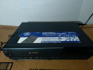 Ge Vhs Player/recorder 4head Pro - Fect Video System Vg4036 100