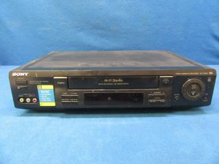 Sony Slv - 778hf Vhs Vcr Video Cassette Recorder Player