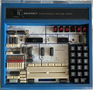Heathkit ET - 3400A Educational System Trainer (Motorola 6800 CPU) with bonus book 2