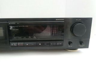 DENON DRM - 540 Cassette Tape Deck Player Black - play 3