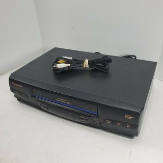 Panasonic Omnivision PV - V4020 VCR VHS Player Recorder Phenomenal 3