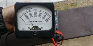 Hickok 539A Tube tester part - Micromhos meter 3