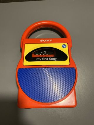 Sony My First Sony Cassette Tape Recorder Cassette - Corder Model No.  Tcm - 4000