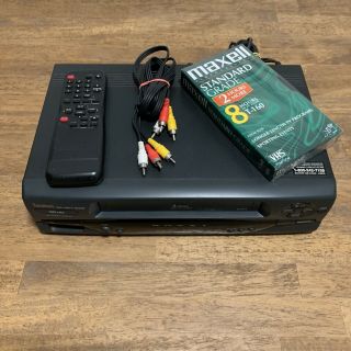 Symphonic Se426g Vhs Vcr Player With Remote