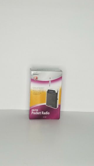 Radio Shack - Am/fm Pocket Radio • Model 12 - 467