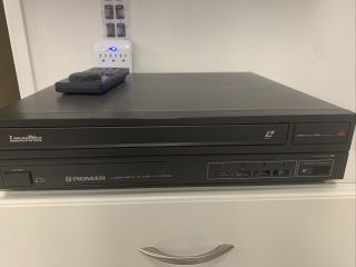 Pioneer Ld - V2000 Laser Disc Laservision Player,