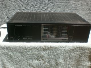 Kenwood Stereo Power Amplifier Km - 205