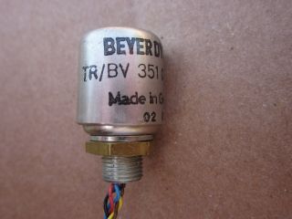1 Beyer Dynamic Tr/bv 351 015 006 Mic Transformer Germany Hohner Clavinet D6