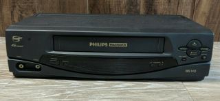 Philips Magnavox Vcr Plus 4 Head Vrz242at22 Vcr Vhs Recorder